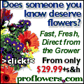 Does someone you know deserve flowers?