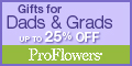 Save up to 25% off Dads & Grads gifts!