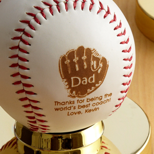 Personalized Dad Baseball