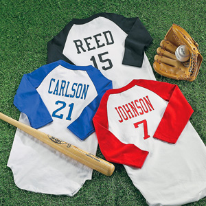 personalized kids baseball jerseys